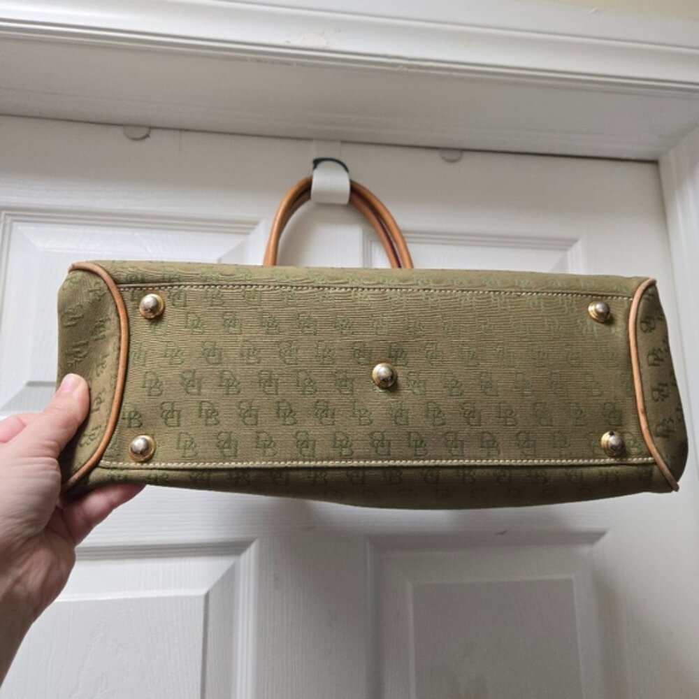 Dooney & Bourke Signature Green Bag - Picture 8 of 16